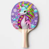 Colorful Baby Dragon Tischtennis Schläger (Vorderseite)