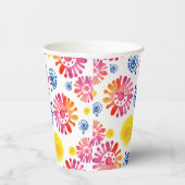 Colorful Baby Dusche Mexican Fiesta Pappbecher (Rechts)