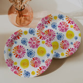 Colorful Baby Dusche Mexican Fiesta Pappteller