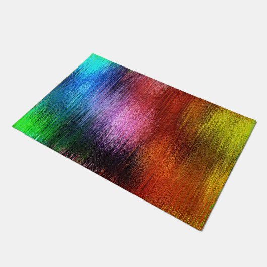 Colorful Background Pattern  Fußmatte (Schrägansicht)