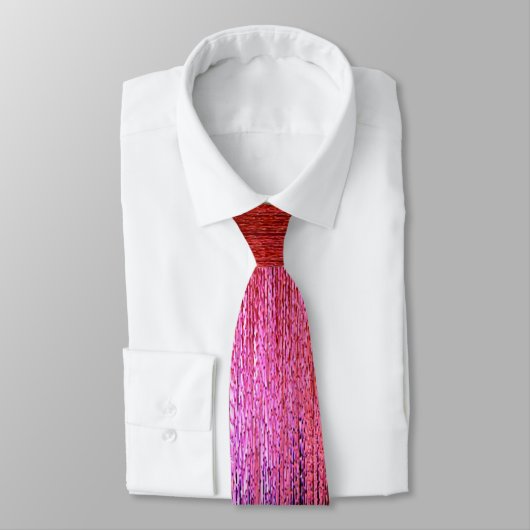 Colorful Background Pattern Krawatte (Gebunden)