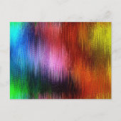 Colorful Background Pattern Postkarte (Vorderseite)