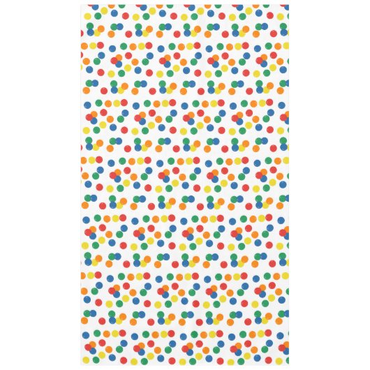 Colorful Ball Pattern Tischdecke (Vorderseite)