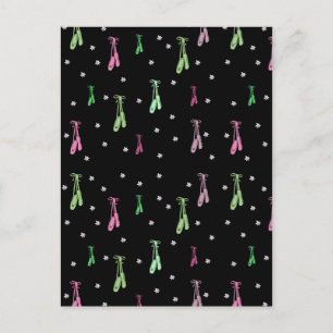Colorful Ballet Postkarte