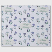 Colorful Balloons and Confetti Happy Birthday Geschenkpapier (Flach)