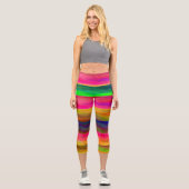 colorful bands capri leggings (Vorderseite)