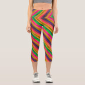 colorful bands capri leggings (Vorderseite)