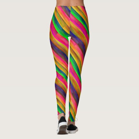 colorful bands leggings (Rückseite)