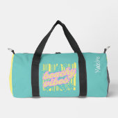 Colorful Beach Seashells Duffle Bag (Vorderseite)
