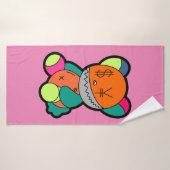 Colorful bear badehandtuch (Badehandtuch)
