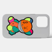 Colorful bear Case-Mate iPhone hülle (Rückseite (Horizontal))