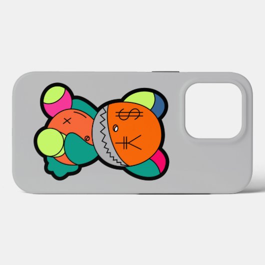 Colorful bear Case-Mate iPhone hülle (Rückseite (Horizontal))