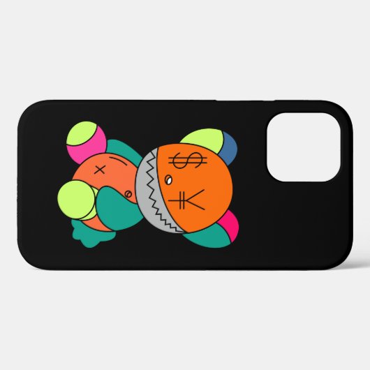 Colorful bear Case-Mate iPhone hülle (Rückseite (Horizontal))