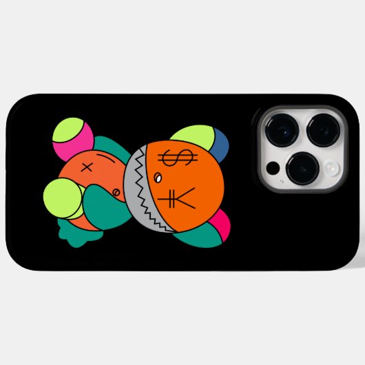 Colorful bear Case-Mate iPhone hülle (Rückseite (Horizontal))