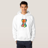 Colorful bear hoodie (Vorne ganz)