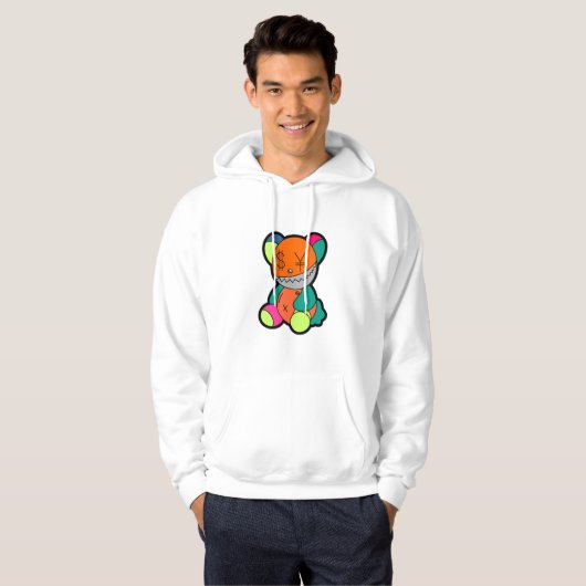 Colorful bear hoodie (Vorne ganz)