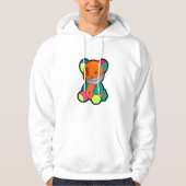 Colorful bear hoodie (Vorderseite)