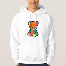 Colorful bear hoodie