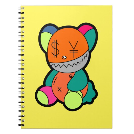 Colorful bear notizblock (Vorderseite)