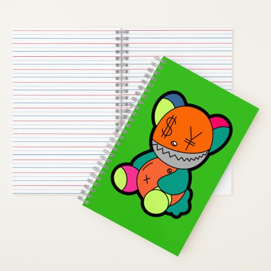 Colorful bear notizblock (Innen)