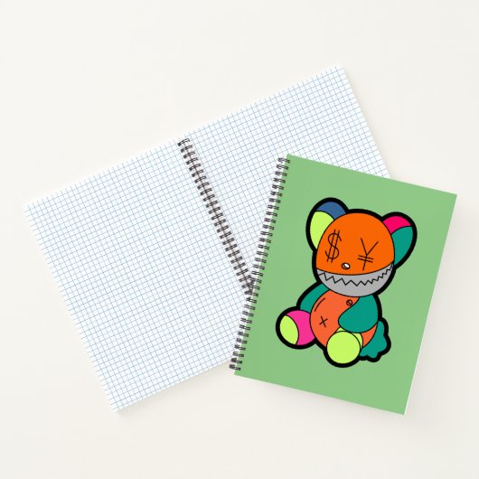 Colorful bear notizblock (Innenseite)