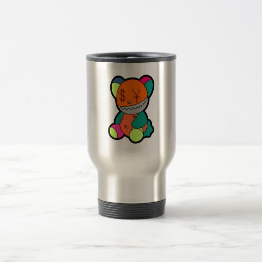 Colorful bear reisebecher (Mittel)