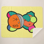 Colorful bear sherpadecke (Vorderseite (Horizontal))
