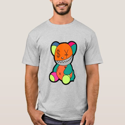Colorful bear T-Shirt (Vorderseite)