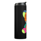 Colorful bear thermosbecher (Nach links gedreht)