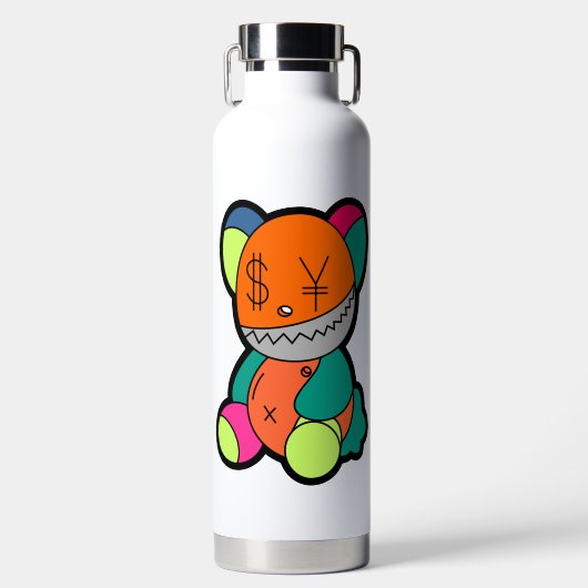 Colorful bear trinkflasche (Vorderseite)