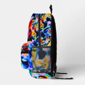 Colorful Bedruckter Rucksack (Rechts)