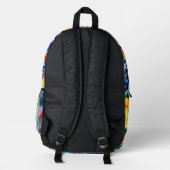 Colorful Bedruckter Rucksack (Rückseite)