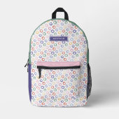 Colorful Bedruckter Rucksack (Vorderseite)