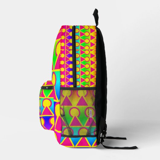 Colorful Bedruckter Rucksack (Rechts)