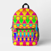Colorful Bedruckter Rucksack (Vorderseite)
