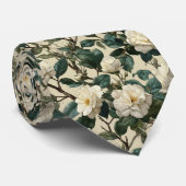 Colorful Best Gifts For Men Gardenias Flower Krawatte (Gerollt)