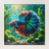 Colorful Beta Fish Puzzle (Vertikal)