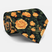 Colorful Birthday Gifts For Dad Rose Krawatte (Gerollt)