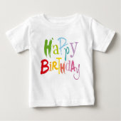 Colorful Birthday Kids Tee (Vorderseite)