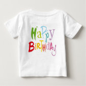 Colorful Birthday Kids Tee (Rückseite)