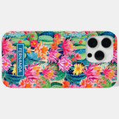 Colorful Blooming Cacti Personalized Case-Mate iPhone Hülle (Rückseite (Horizontal))
