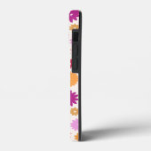 Colorful Blooms Pattern Case-Mate iPhone Hülle (Rückseite / Links)