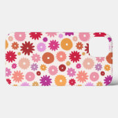 Colorful Blooms Pattern Case-Mate iPhone Hülle (Rückseite (Horizontal))