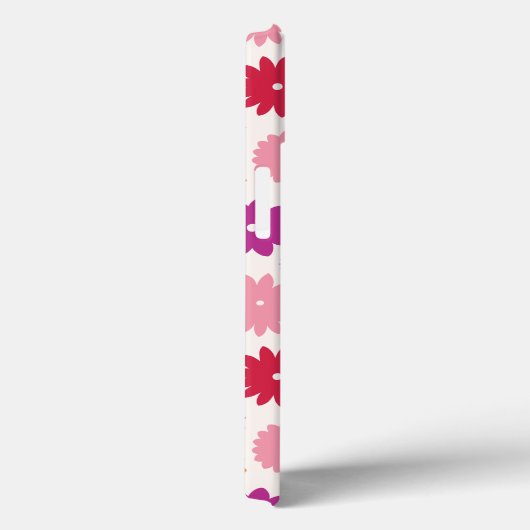 Colorful Blooms Pattern Case-Mate iPhone Hülle (Rückseite / Rechts)