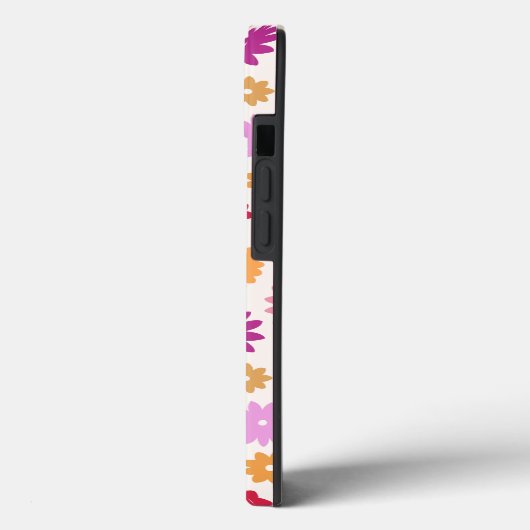 Colorful Blooms Pattern Case-Mate iPhone Hülle (Rückseite / Links)
