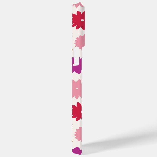 Colorful Blooms Pattern Case-Mate iPhone Hülle (Rückseite / Rechts)