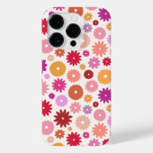 Colorful Blooms Pattern Case-Mate iPhone Hülle (Rückseite)