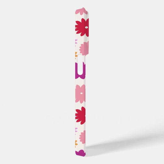 Colorful Blooms Pattern Case-Mate iPhone Hülle (Rückseite / Rechts)