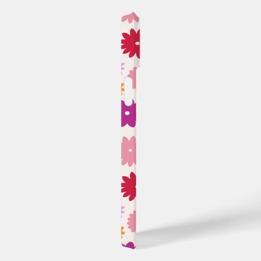 Colorful Blooms Pattern Case-Mate iPhone Hülle (Rückseite / Rechts)