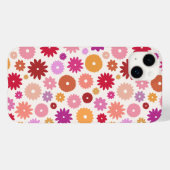 Colorful Blooms Pattern Case-Mate iPhone Hülle (Rückseite (Horizontal))
